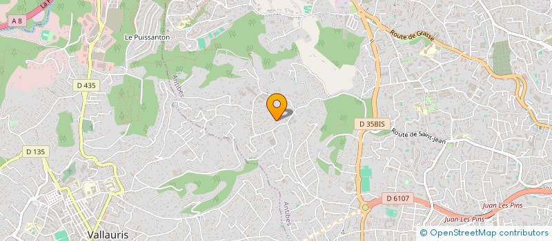 localisation de l'entreprise MADAME CECILE BRONNER  ANTIBES