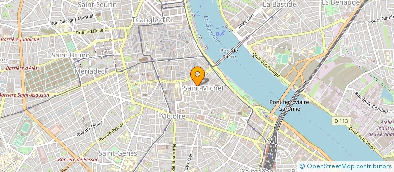 localisation de l'entreprise MADAME CECILE BROQUA  BORDEAUX