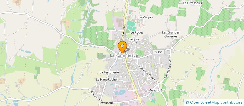 localisation de l'entreprise MADAME CECILE BROUARD à MAUGES-SUR-LOIRE