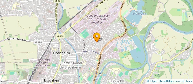 localisation de l'entreprise MADAME CECILE BRUDER  HNHEIM