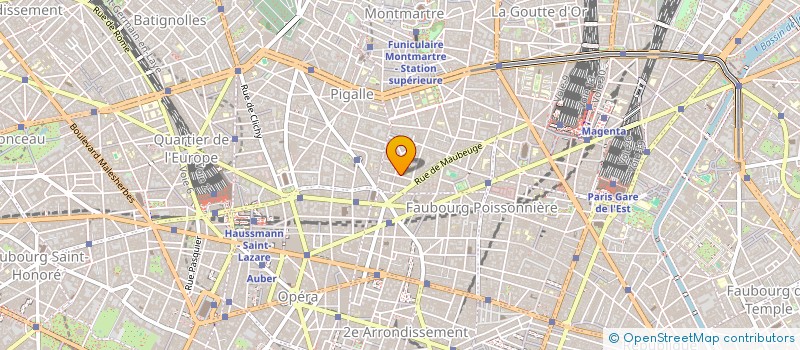 localisation de l'entreprise MADAME CECILE BRUNET  PARIS