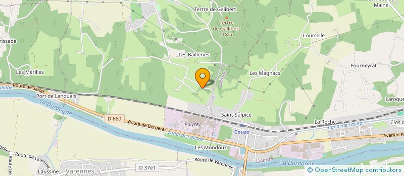 localisation de l'entreprise MADAME CECILE BUFFET  BANEUIL