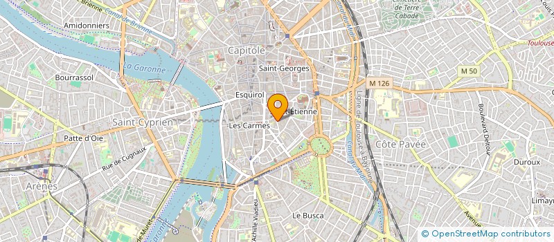 localisation de l'entreprise MADAME CECILE BURALI à TOULOUSE
