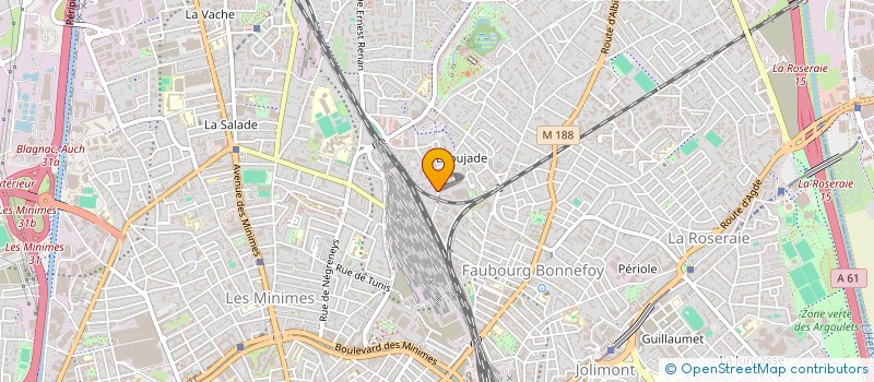 localisation de l'entreprise MADAME CECILE BURGSTAHLER à TOULOUSE