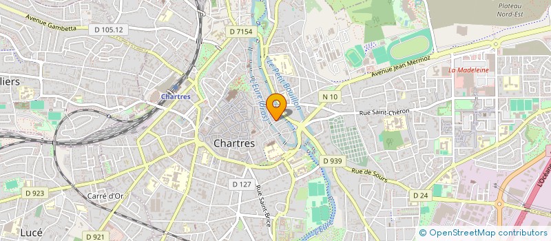 localisation de l'entreprise MADAME CECILE CABANIS à CHARTRES