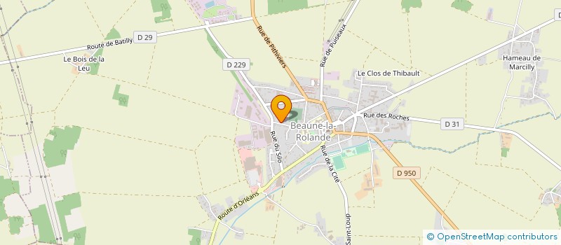 localisation de l'entreprise MADAME CECILE CAILLIEZ à BEAUNE-LA-ROLANDE