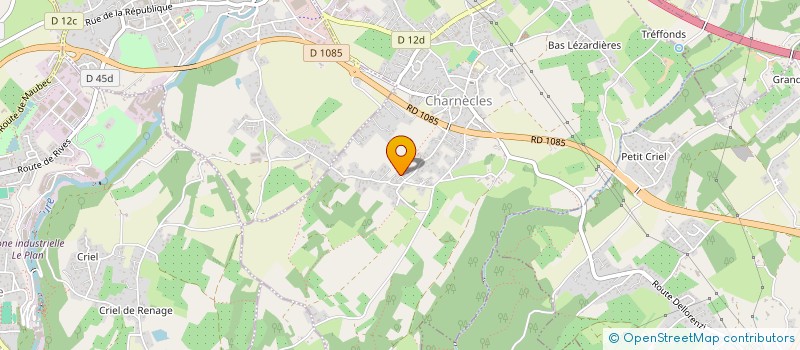 localisation de l'entreprise MADAME CECILE CALABRO  RIVES