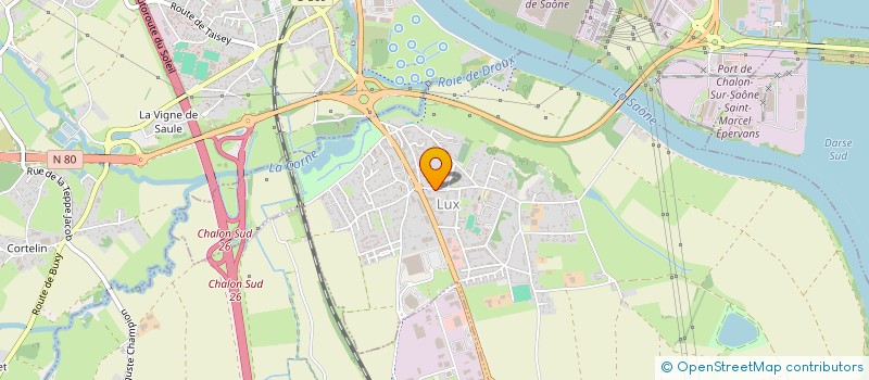 localisation de l'entreprise MADAME CECILE CALLET  LUX