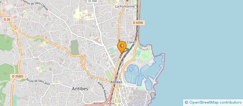 localisation de l'entreprise MADAME CECILE CAMBAY  ANTIBES