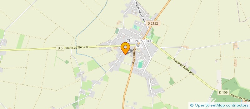 localisation de l'entreprise MADAME CECILE CANICA GONCALVES à CHILLEURS-AUX-BOIS