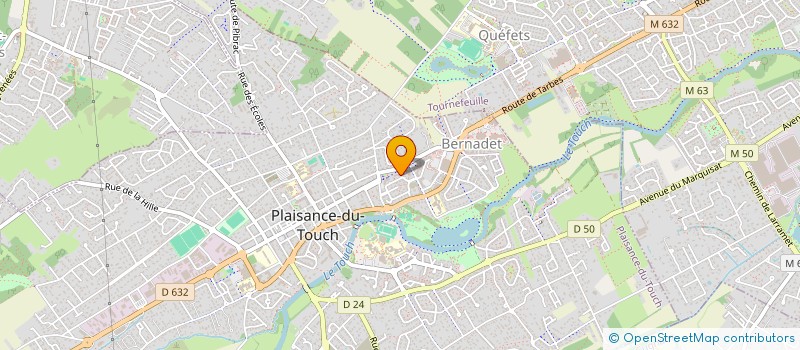 localisation de l'entreprise MADAME CECILE CANIL  PLAISANCE-DU-TOUCH