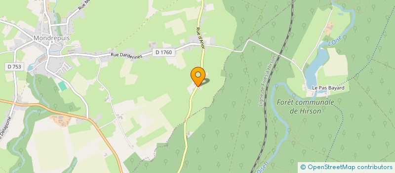 localisation de l'entreprise MADAME CECILE CANONNE  MONDREPUIS