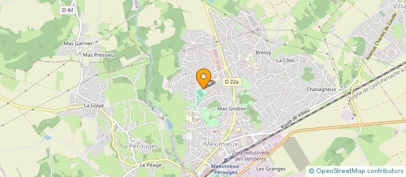 localisation de l'entreprise MADAME CECILE CARDONA  MEXIMIEUX