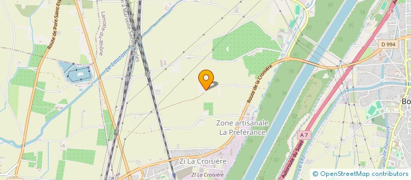 localisation de l'entreprise MADAME CECILE CARUANA  BOLLENE