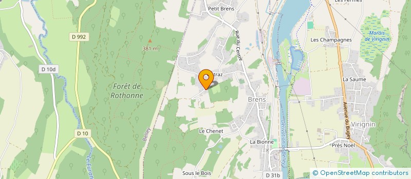 localisation de l'entreprise MADAME CECILE CASTILLO  BRENS