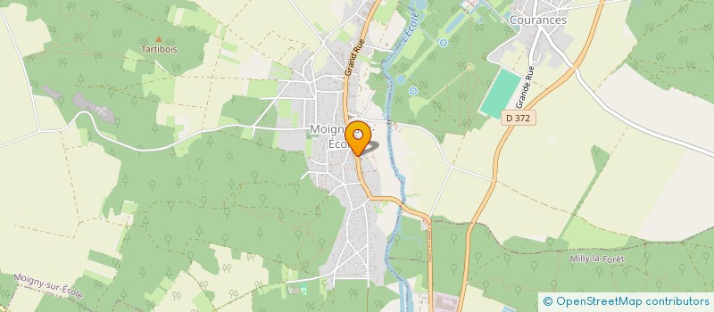 localisation de l'entreprise MADAME CECILE CAULE à MOIGNY-SUR-ECOLE