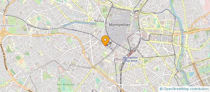 localisation de l'entreprise MADAME CECILE CAUSSEL  MONTPELLIER
