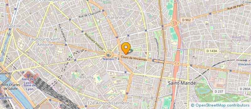 localisation de l'entreprise MADAME CECILE CHAMAK  PARIS