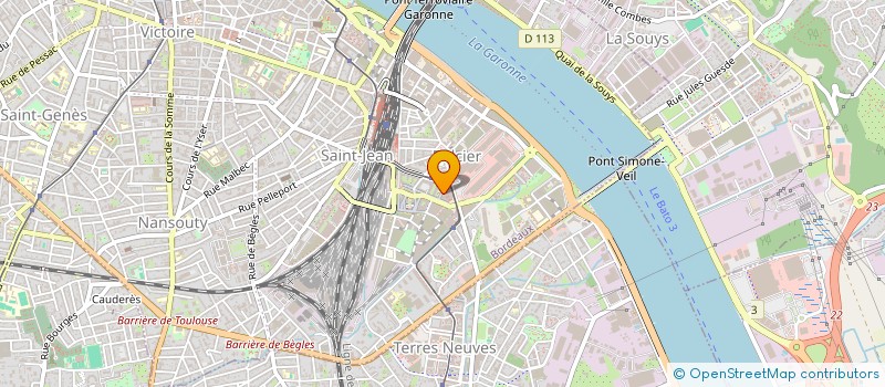 localisation de l'entreprise MADAME CECILE CHAPOULAUD  BORDEAUX