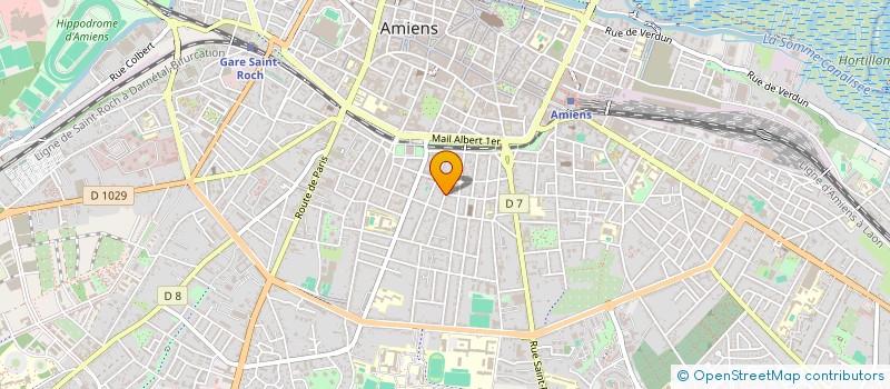 localisation de l'entreprise MADAME CECILE CHARBONNIER  AMIENS