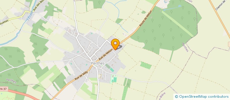 localisation de l'entreprise MADAME CECILE CHARTRES  CHAILLY-EN-BIERE