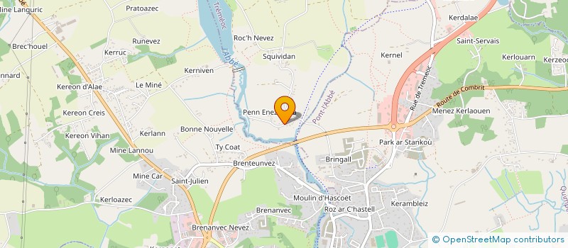 localisation de l'entreprise MADAME CECILE CHASTANET  TREMEOC