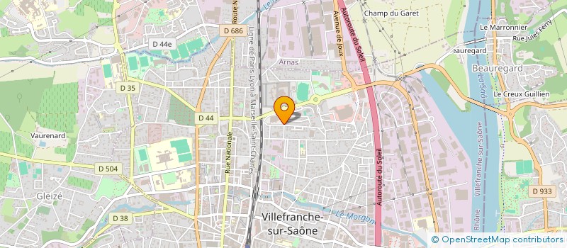 localisation de l'entreprise MADAME CECILE CHEVROLAT à PORTE-DES-PIERRES-DOREES