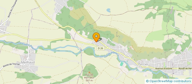 localisation de l'entreprise MADAME CECILE CHEZE  PERRIER