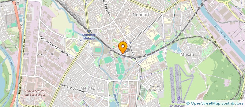 localisation de l'entreprise MADAME CECILE CHOISNE  STRASBOURG