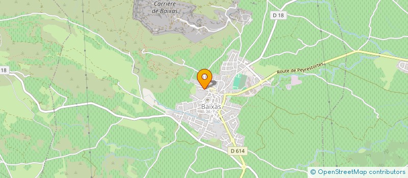 localisation de l'entreprise MADAME CECILE CLEMENT  BAIXAS