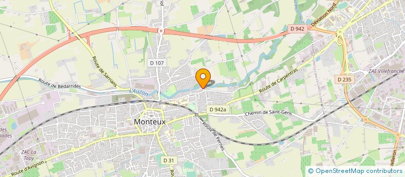 localisation de l'entreprise MADAME CECILE CLEMENTE à MONTEUX