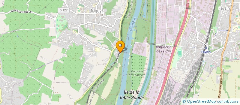 localisation de l'entreprise MADAME CECILE CLIQUE  IRIGNY