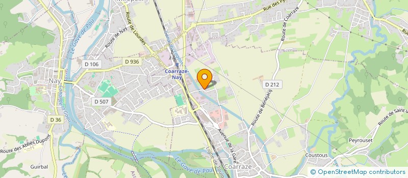 localisation de l'entreprise MADAME CECILE CLOS  COARRAZE