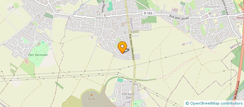 localisation de l'entreprise MADAME CECILE COACHE  HAISNES