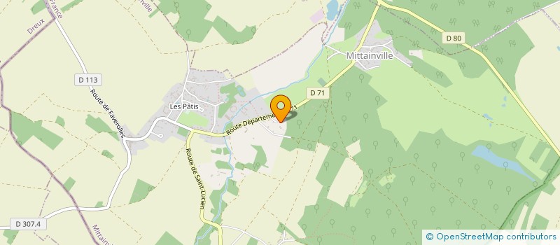 localisation de l'entreprise MADAME CECILE COHE  MITTAINVILLE