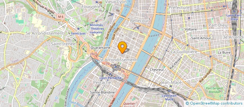 localisation de l'entreprise MADAME CECILE COIFFET  LYON