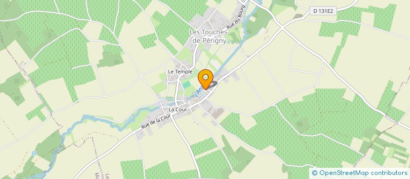 localisation de l'entreprise MADAME CECILE COLLARD  LES TOUCHES-DE-PERIGNY