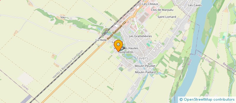 localisation de l'entreprise MADAME CECILE COLLET à TAVERS
