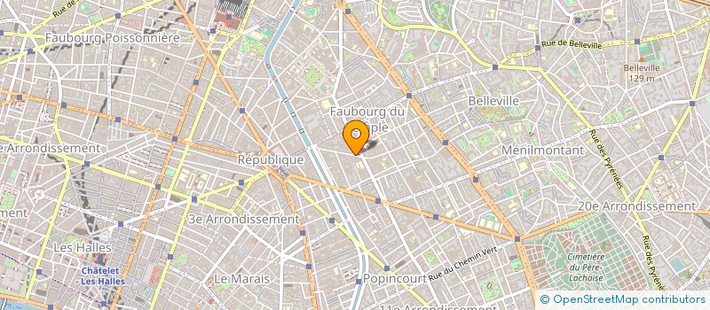 localisation de l'entreprise MADAME CECILE COLOM Y CANALS  PARIS