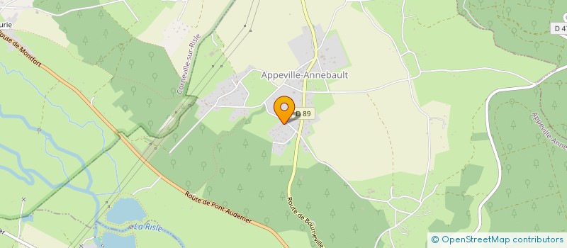 localisation de l'entreprise MADAME CECILE COMPIEGNE  APPEVILLE-ANNEBAULT