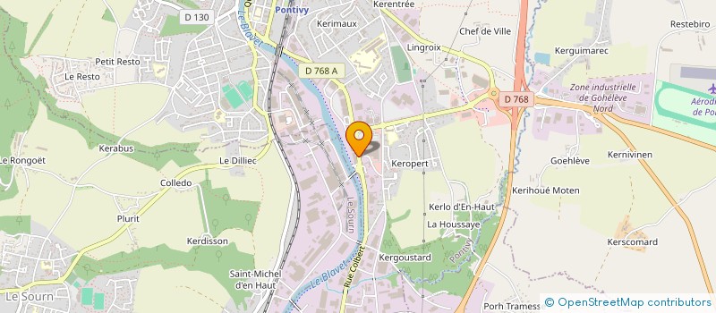 localisation de l'entreprise MADAME CECILE CONAN  PONTIVY