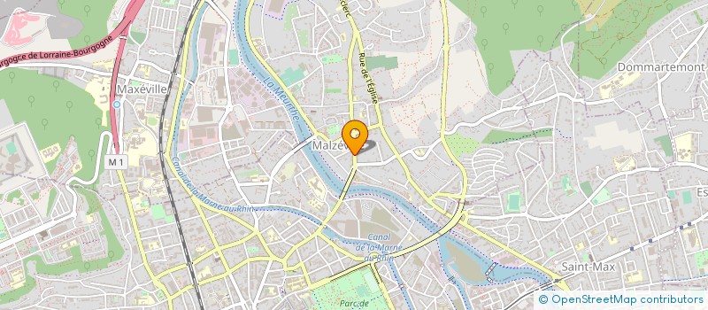 localisation de l'entreprise MADAME CECILE COPIN  MALZEVILLE