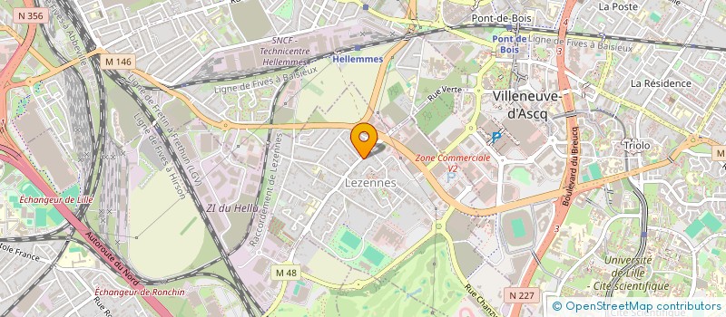 localisation de l'entreprise MADAME CECILE COPPENS à LILLE