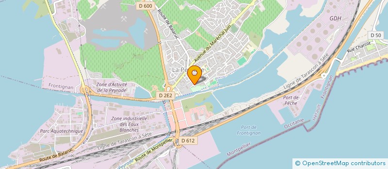 localisation de l'entreprise MADAME CECILE CORDERO à FRONTIGNAN