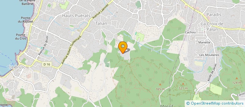 localisation de l'entreprise MADAME CECILE CORDIER à SIX-FOURS-LES-PLAGES