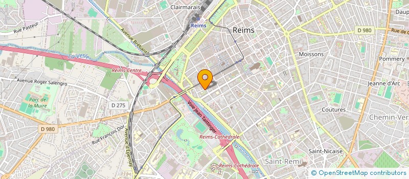 localisation de l'entreprise MADAME CECILE CORNEILLIEZ  REIMS