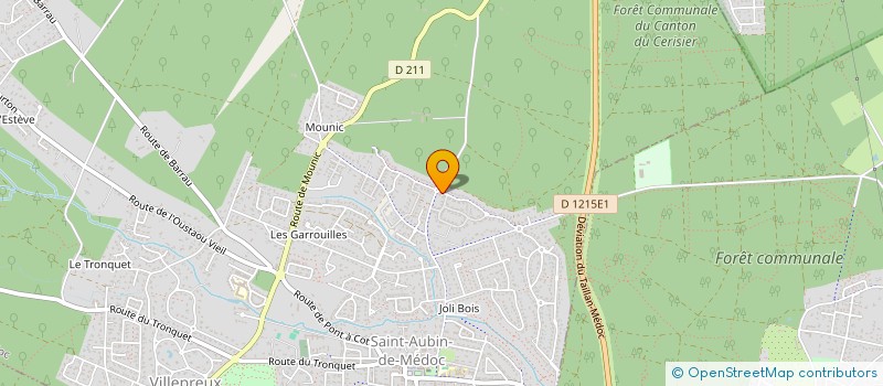 localisation de l'entreprise MADAME CECILE CORNILLE  SAINT-MEDARD-EN-JALLES