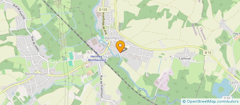 localisation de l'entreprise MADAME CECILE CORNIQUET  HERMES