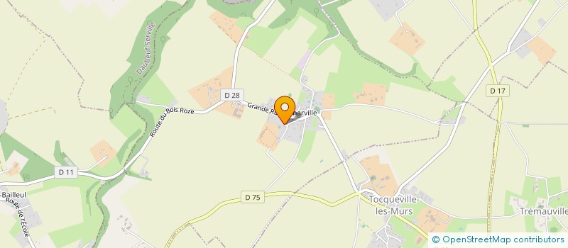 localisation de l'entreprise MADAME CECILE CORNU  BENARVILLE