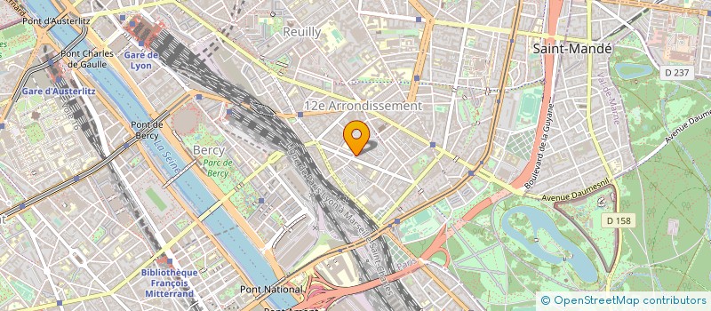 localisation de l'entreprise MADAME CECILE COSIC  PARIS